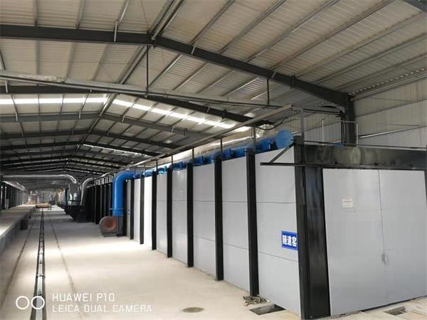 180.5×3.2米天然氣燒硅磚新型節(jié)能隧道窯（設(shè)計1550℃，能耗75m3/噸產(chǎn)品）
